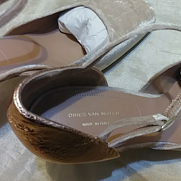 Dries Van Noten Nudeflesh Pump Sandals - Picture 6 of 8